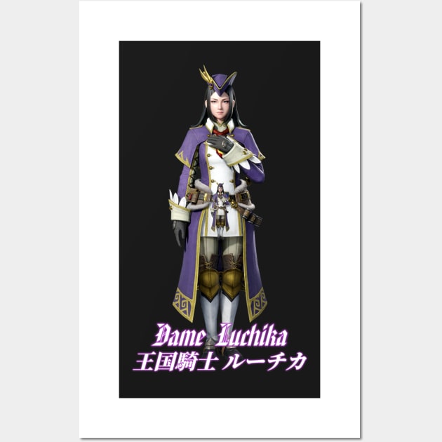 Dame Luchika "Knight of Royal Order" Wall Art by regista